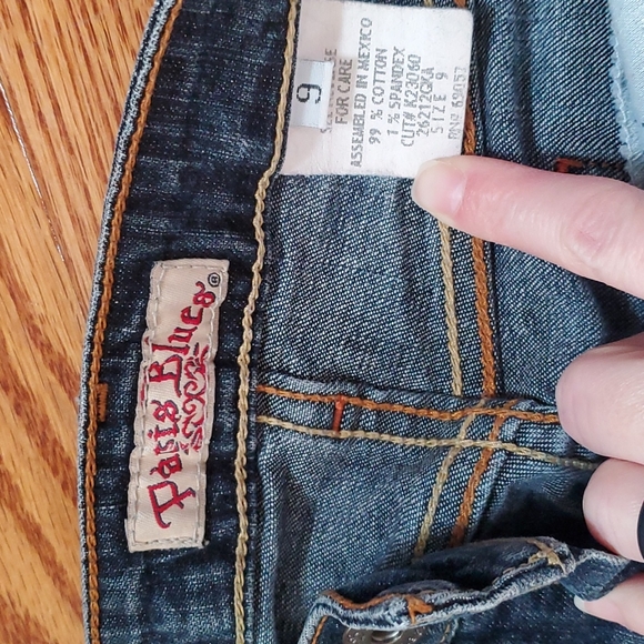 Paris Blues jeans juniors size 9 - Picture 2 of 4